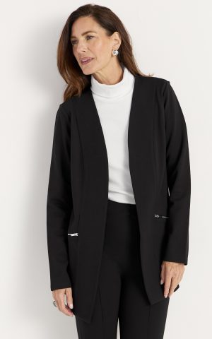 Tyylikäs jersey jakku