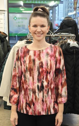 2-BIZ pliseerattu paita